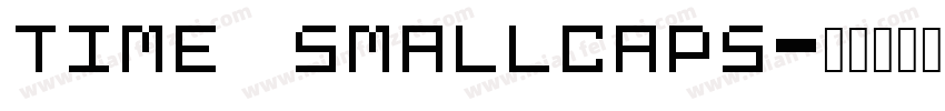 time smallcaps字体转换